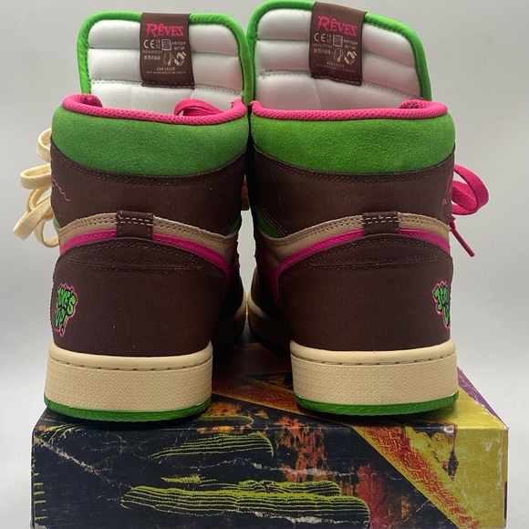 Air Kiy X Revés ‘85 Hi “Jokes Up” Edition Sneakers - Size 12 - Picture 8 of 9
